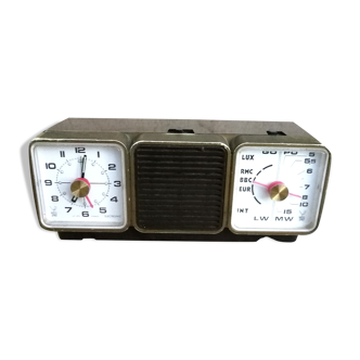 Vintage Jaz Alarm Clock Radio