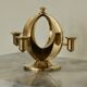 Swedish brass candelabra by Arthur Pe Kolbäck