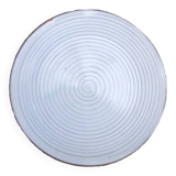 Vintage small plate spiral pattern