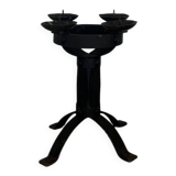 Brutalist wrought iron chandelier antique