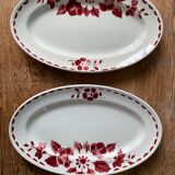 Set of 2 old raviers Céranord St Amand, model Jane