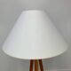 Lampadaire tripode bois, années 80