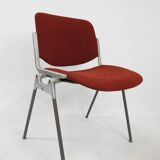Suite of 5 chairs DSC 106 by GIancardo Piretti published by Castelli in the 70