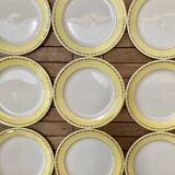 11 Luneville flat plates, Libourne model