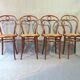 Set de 4 chaises Thonet n°31 vers 1880
