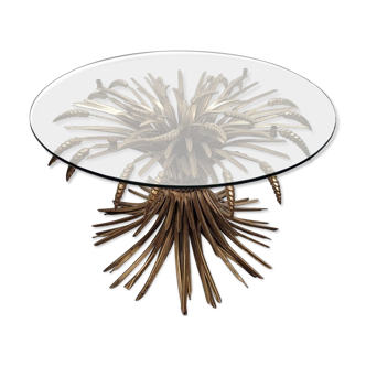 Wheat grass coffee table