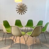 Mirror sun in gilded wood XXL facet mirror design year 60