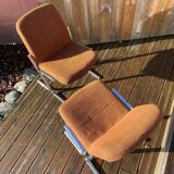 Pair of low chairs