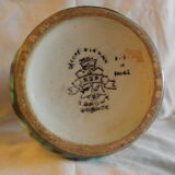 vase jaspé longwy