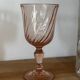 Vintage lot de 4 verres à vin Luminarc Rosaline