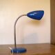 Mid century blue lamp
