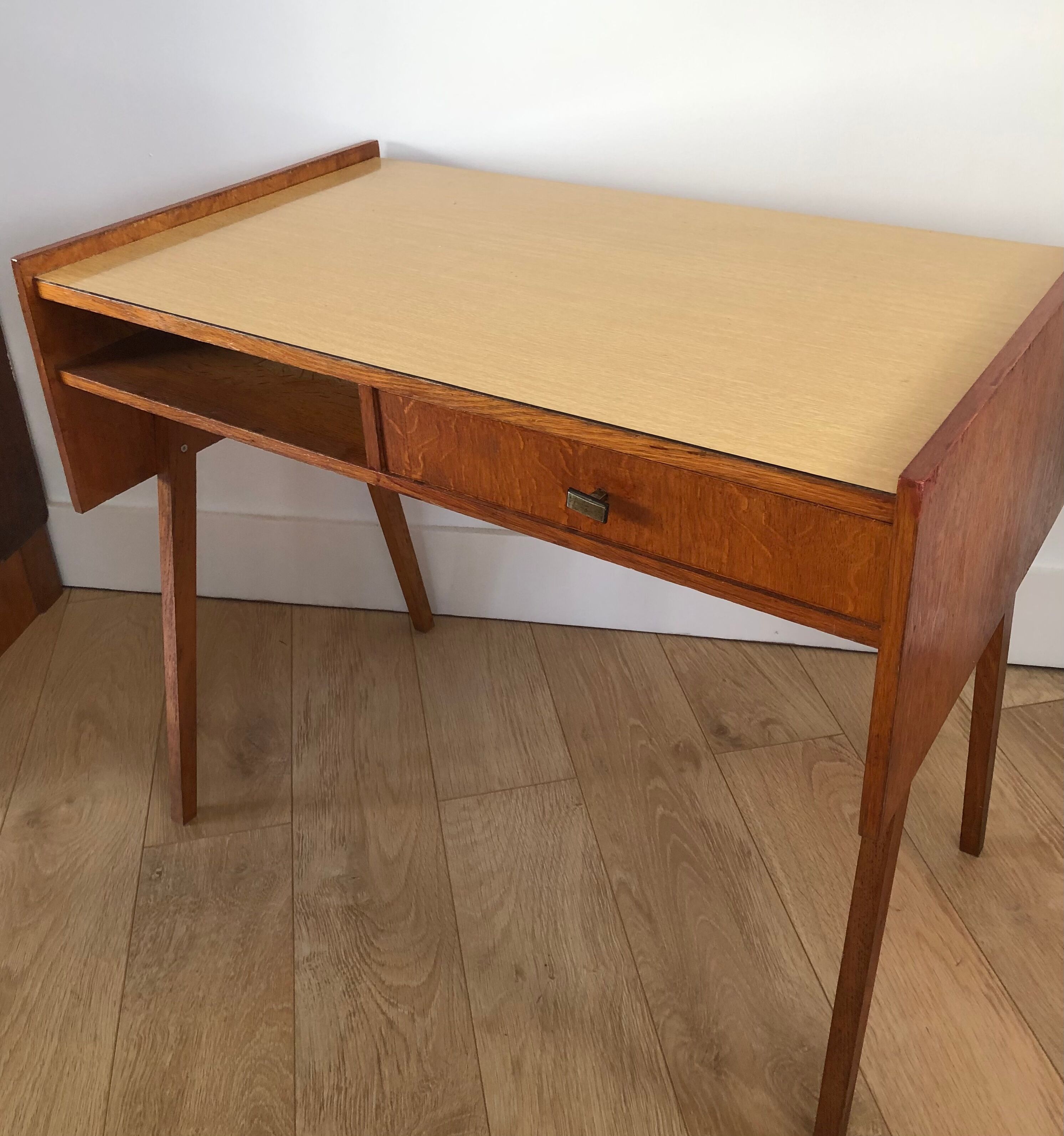 Scandinavian-style vintage desk