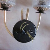 pair of wall lamps arlus of the years 50-60