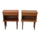 Paire de chevets, tables de nuit vintage