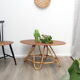 Oval table rattan