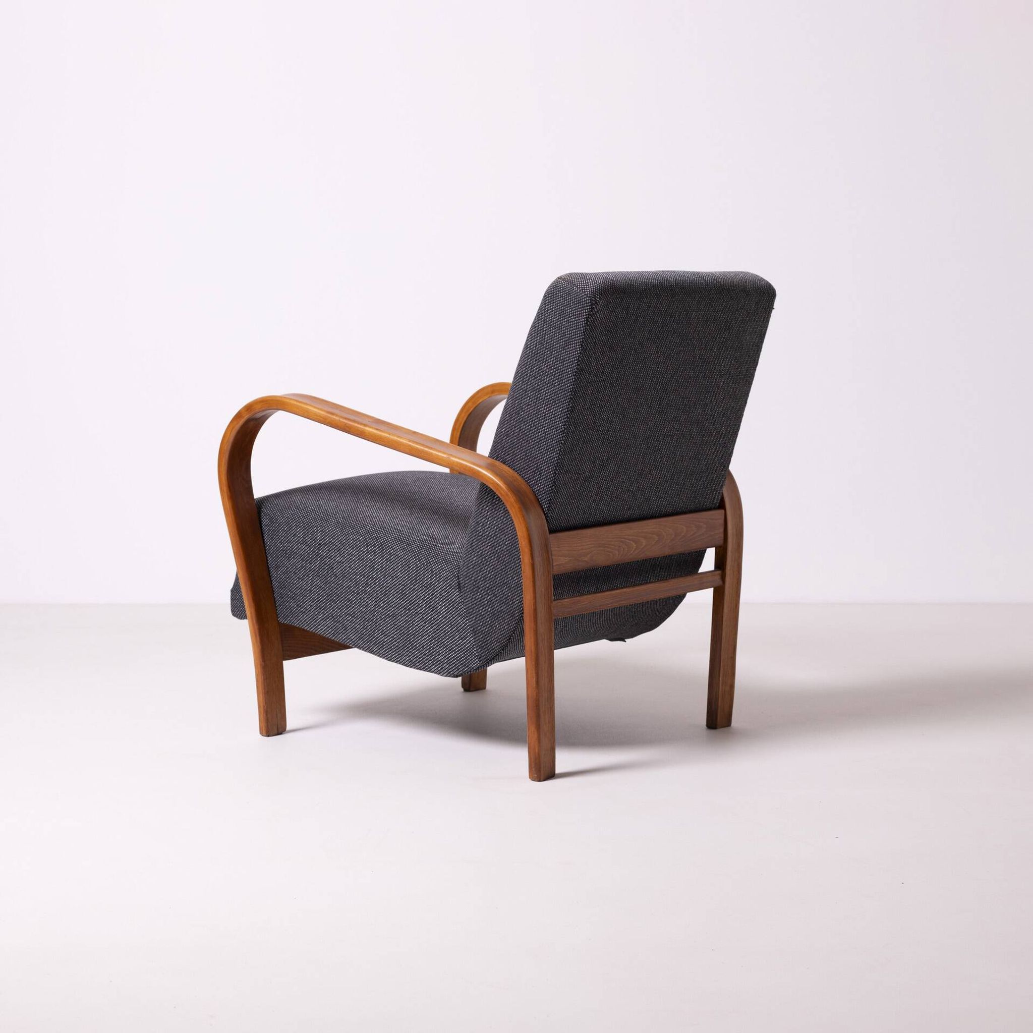Pair of armchairs by Kozelka andKropacek, Interier Praha, 1950s