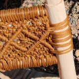 Chaise enfant macramé