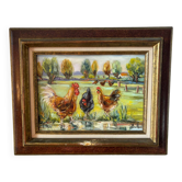 Les poules école 20eme siècle
