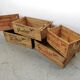 Wooden chocolate poulain case 1950