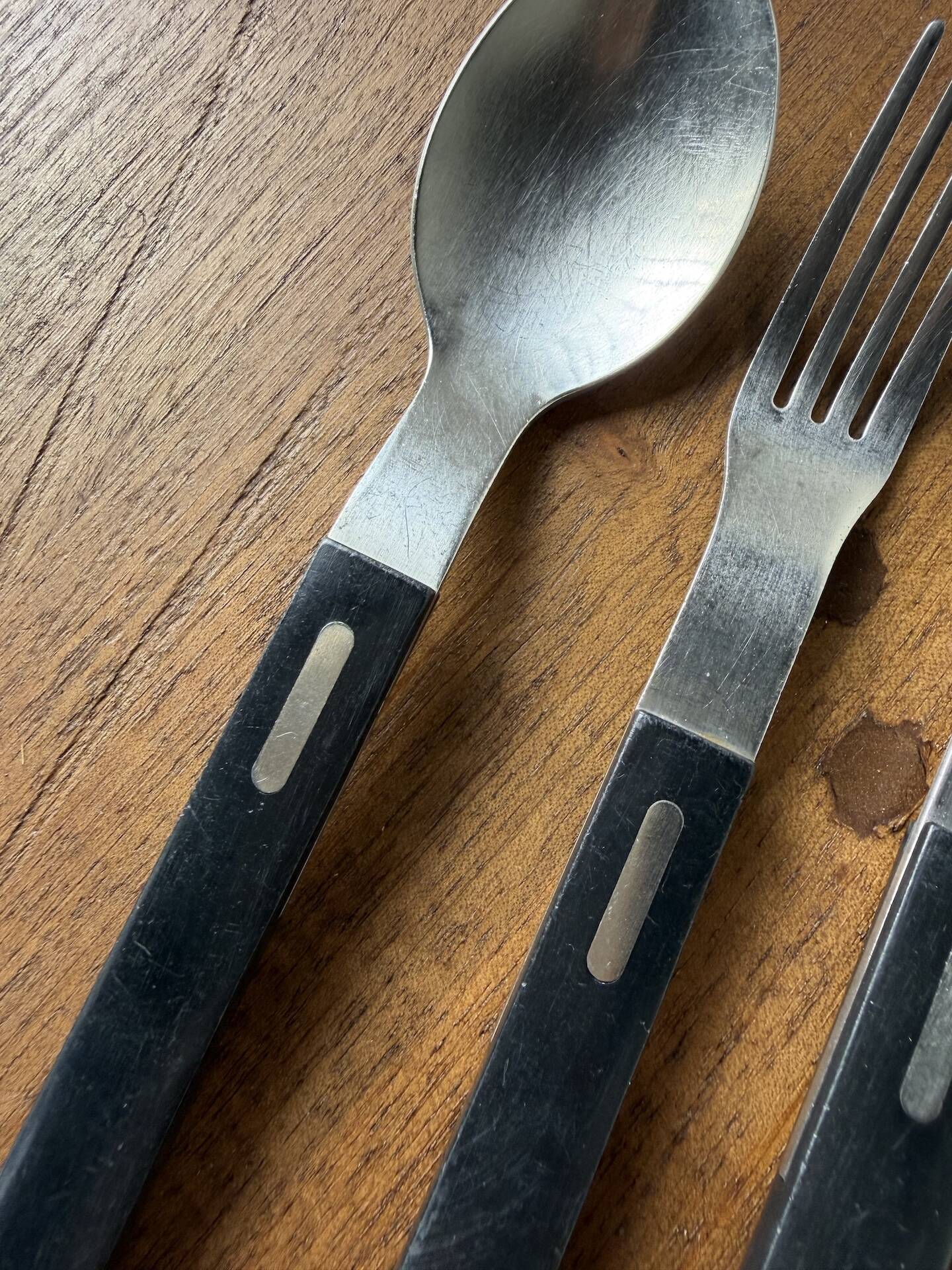 Lot of vintage Ikea cutlery by Olle Gyllang.