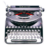 Remington Noiseless Portable Typewriter Revised New Ribbon 1932