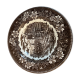 2 vintage Royal Tudor Staffordshire England hollow plates