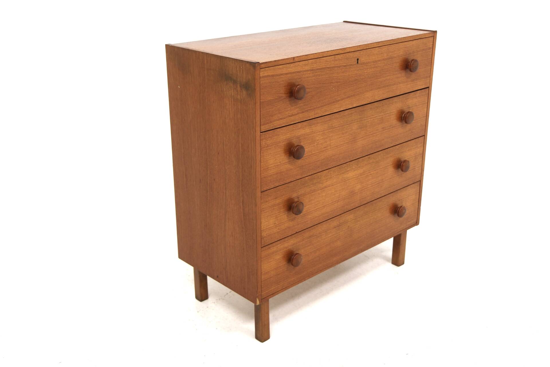 Scandinavian teak chest of drawers, Sweden, 1960