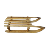 Wooden toboggan