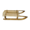 Wooden toboggan