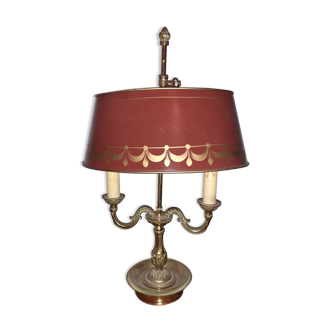 Lampe bouillotte en bronze massif