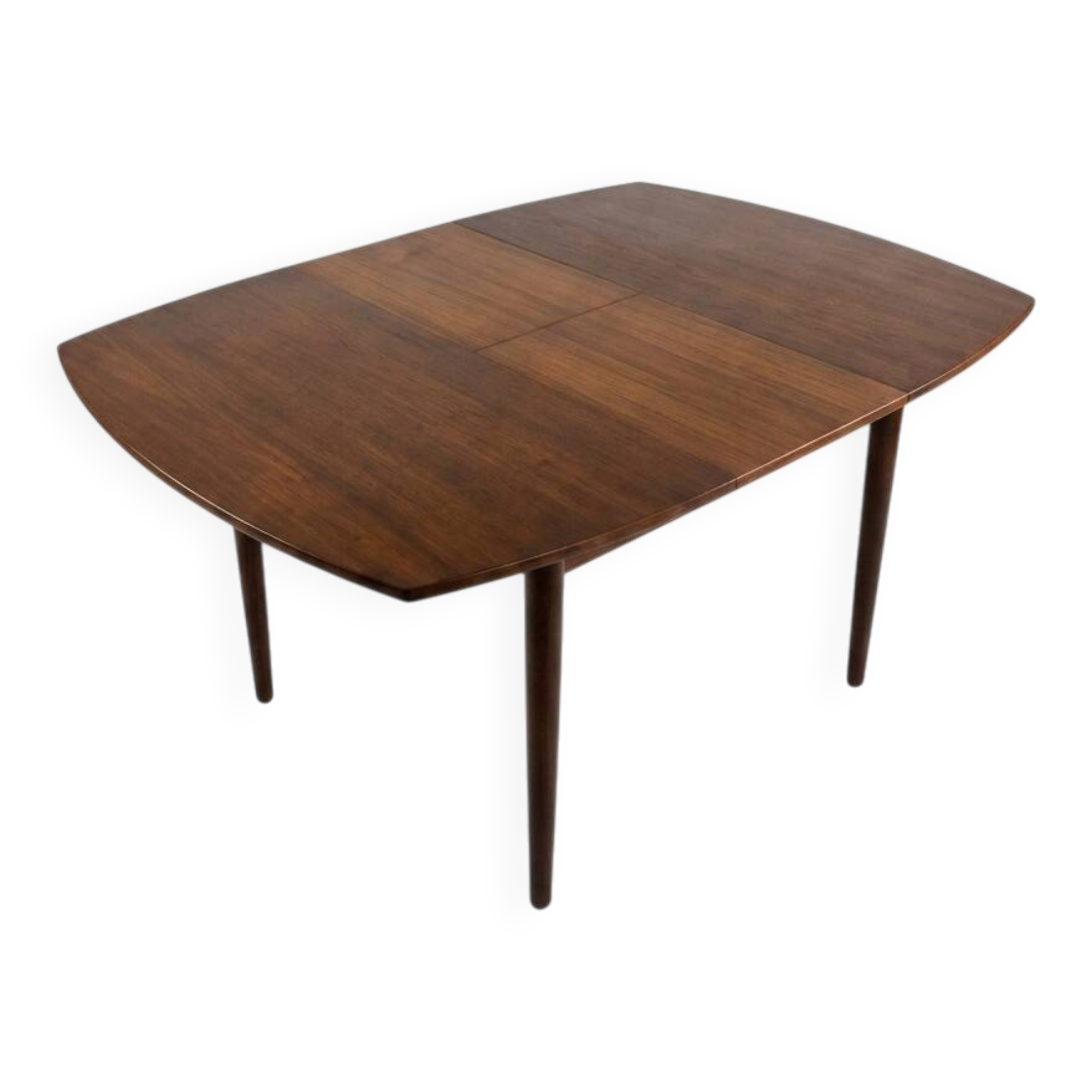Scandinavian extendable teak table from the 1960s (butterfly extension)