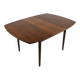 Scandinavian extendable teak table from the 1960s (butterfly extension)
