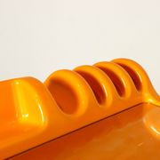 Orix desk by Vittorio Parigi & Nani Prina - Yellow version, Molteni&Co. production, 1970s