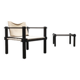 Ensemble de chaises et table de la série Farmer du milieu du siècle par Gerd Lange pour Bofinger, années 1960