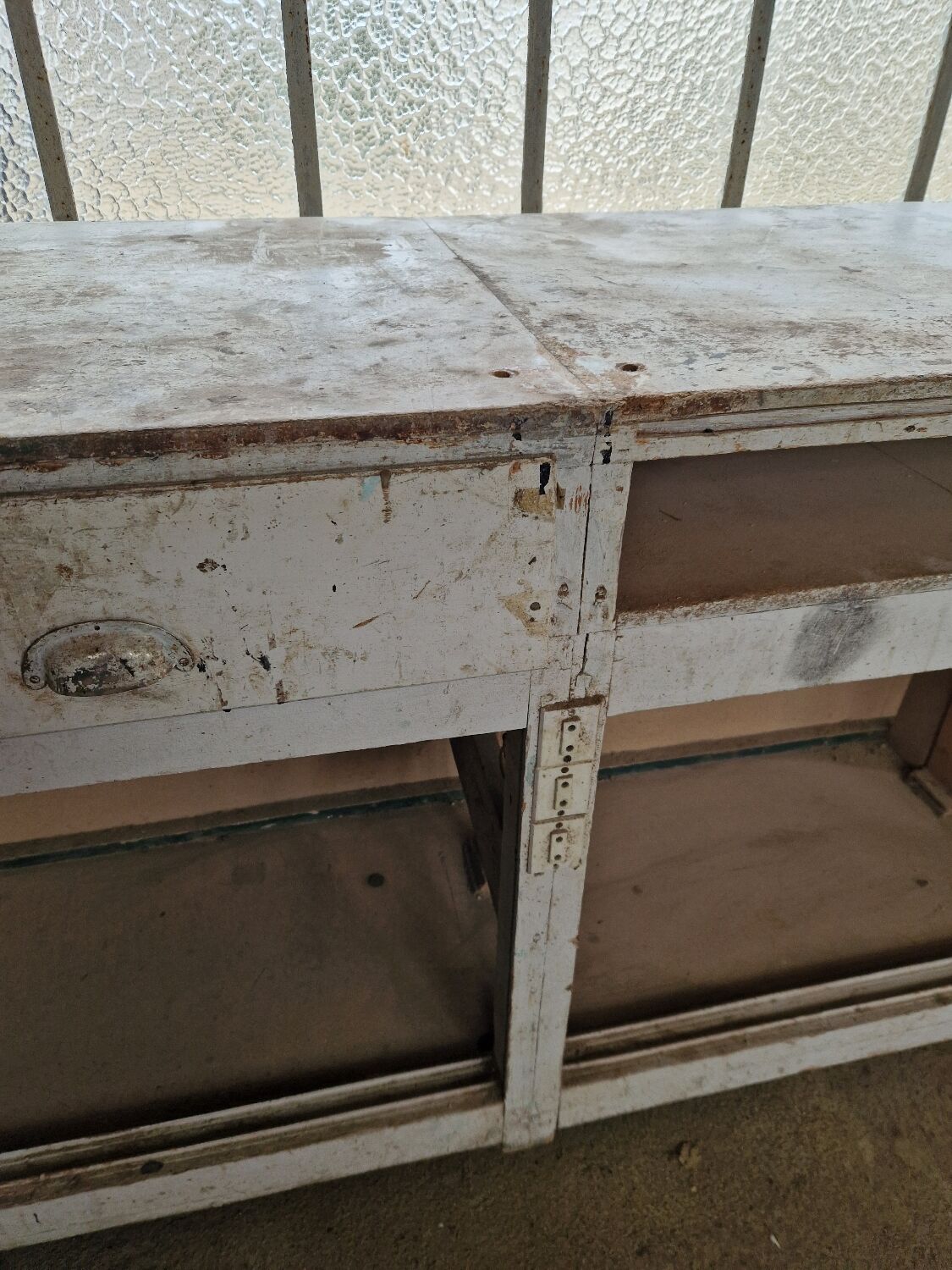 Meuble de metier établi/comptoir