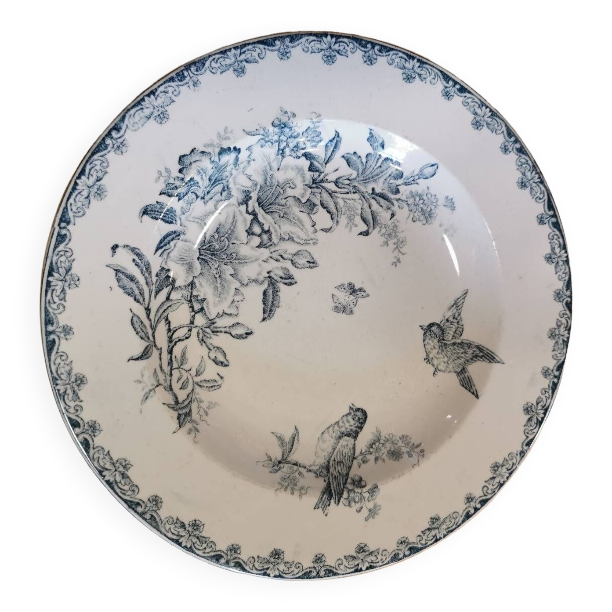 Deep plate Terre de fer Bengali