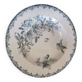 Deep plate Terre de fer Bengali