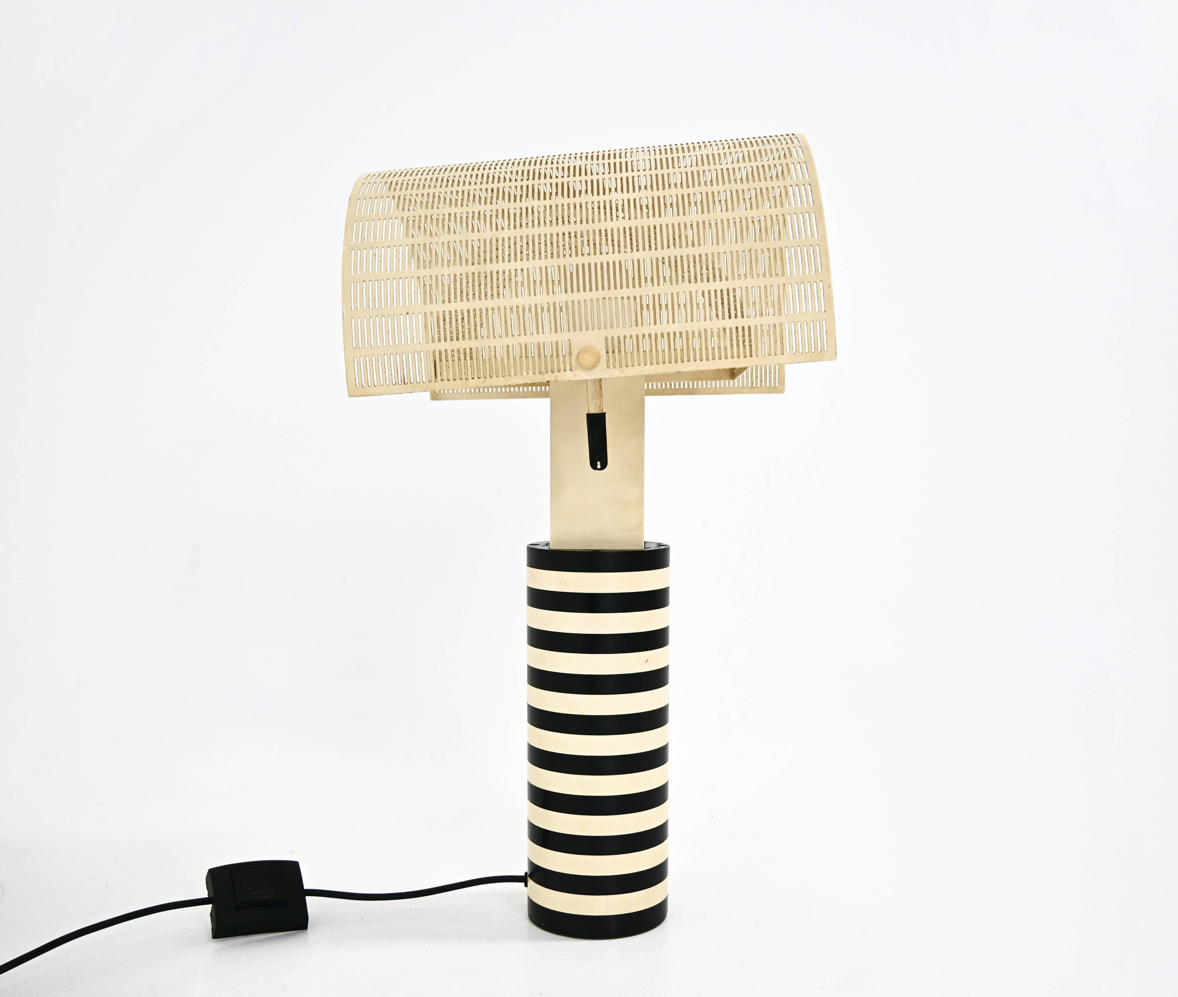 Shogun table lamp by Mario Botta for Artemide, 1986