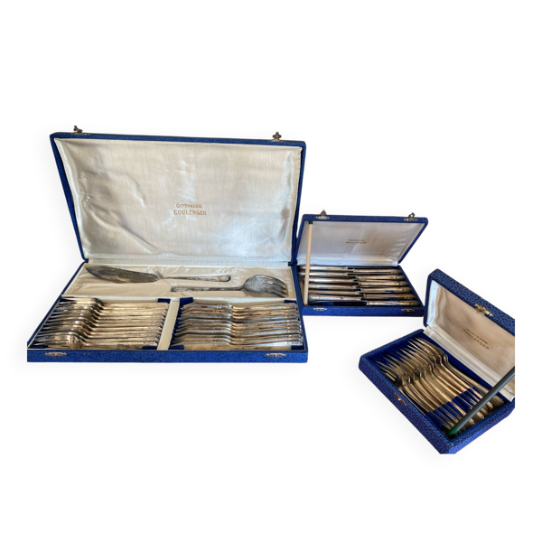 Ensemble de 50 pièces Menagere art deco boulenger