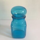 Lot 3 jars of blue apothecary