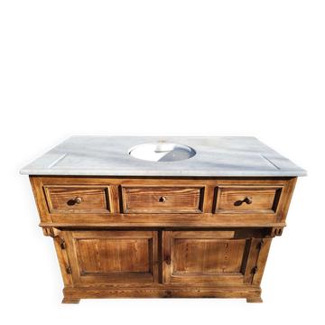 Bathroom furniture 1900 • Marble and tilting basin