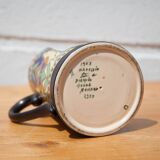 Gouda Holland ceramic candle holder madeleine model, hand candle holder, collection, 30's