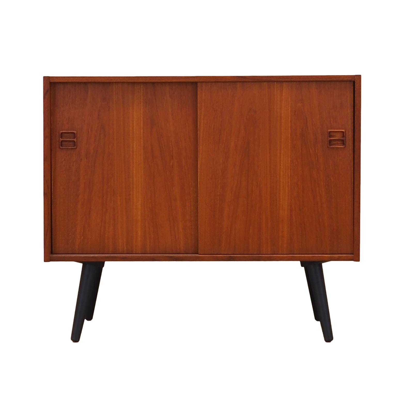 Teak cabinet, Danish design, 1970s, production: Denmark