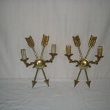 Pair of sconces