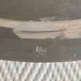 Round metal top silver art deco hallmark of goldsmith tissier