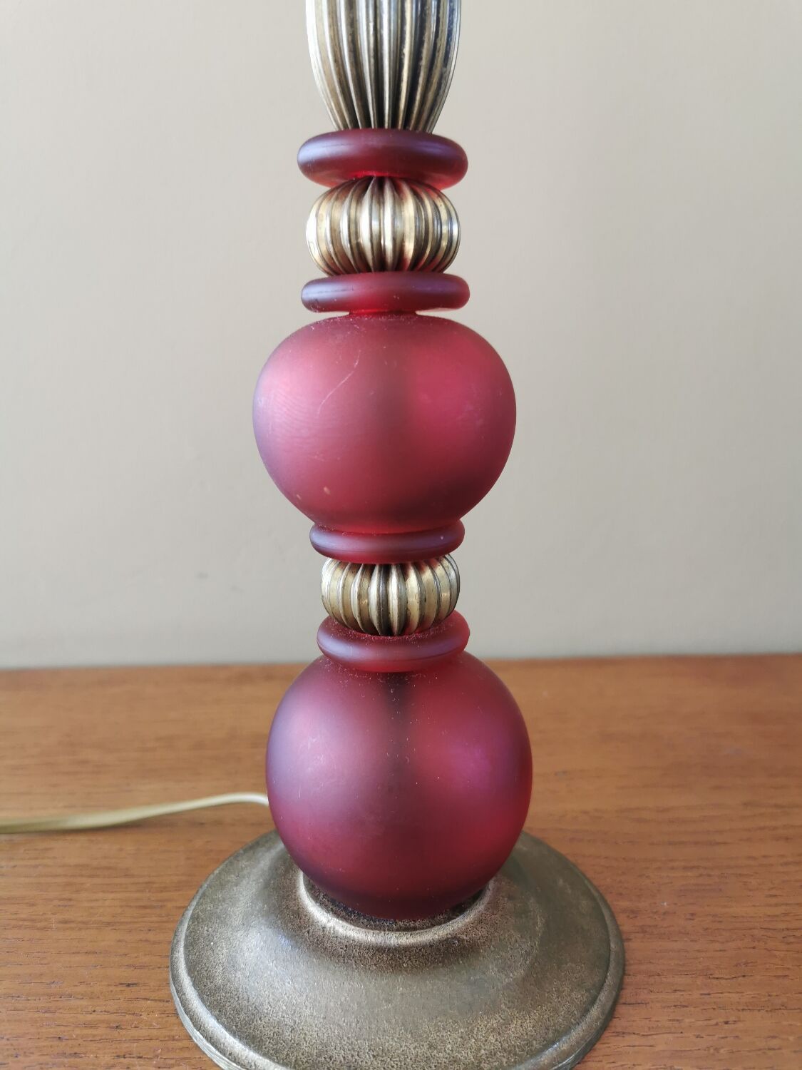 Pair of vintage lamp bases by Julie Prisca