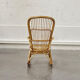 Rocking chair en rotin