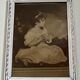 Antique print framed The Age of Innocence J.Reynolds