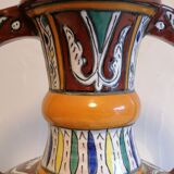 Old Tunisian Vase. Nabeul pottery from the 50s.