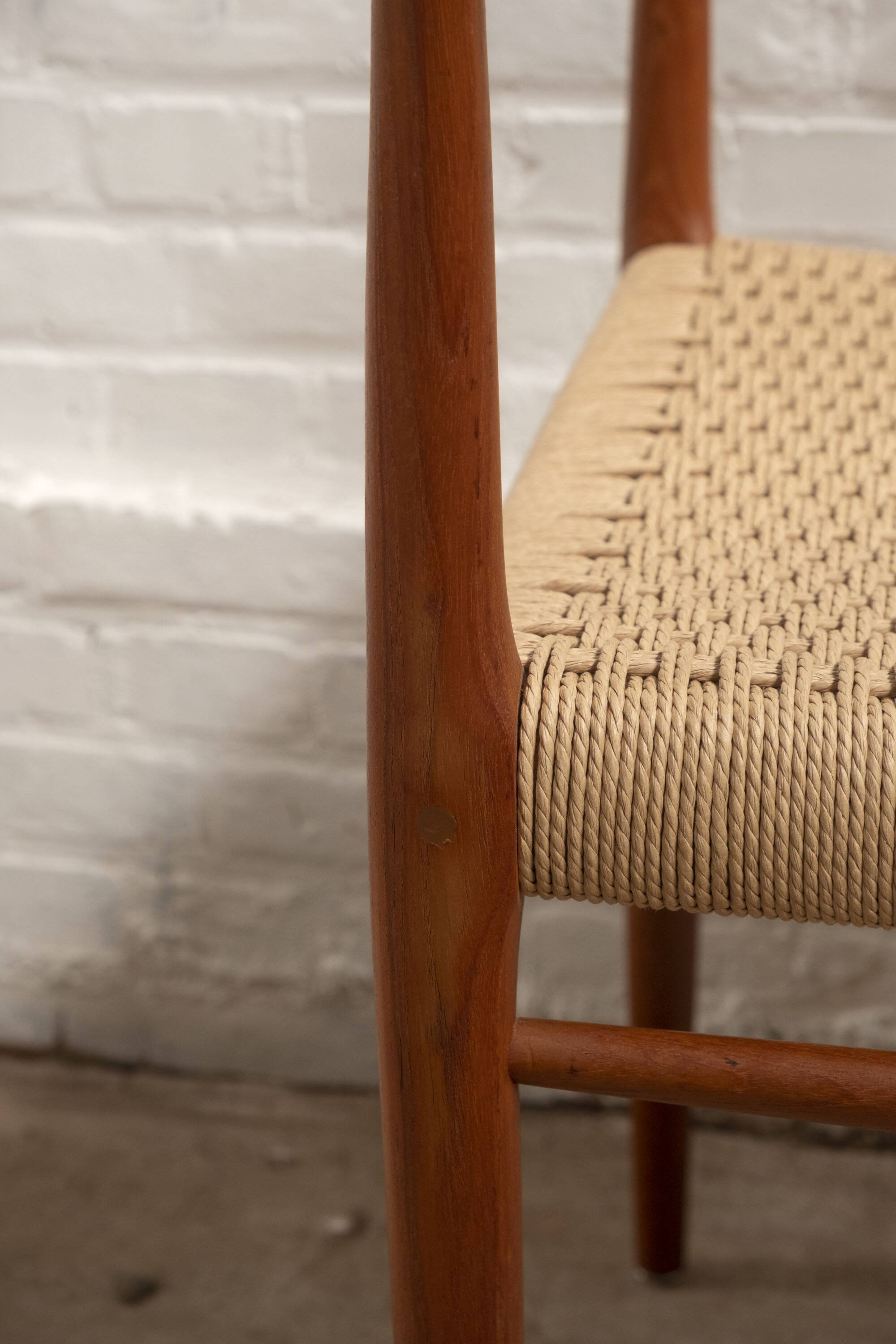 2x Niels Otto Møller Chair Model 56 in Teak, 1960s Denmark